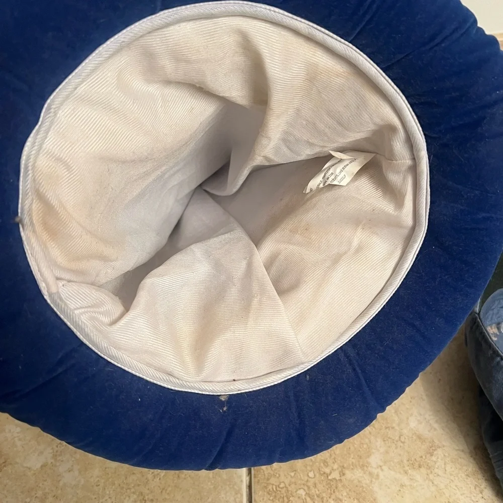 Kids' Blue Wizard Hat with Stars and Moon